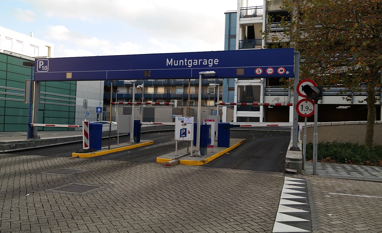 Gedeelte Muntgarage Almere afgesloten