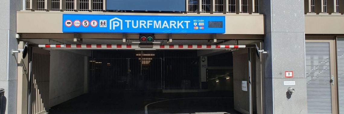 P1 wint beheer parkeergarage Turfmarkt