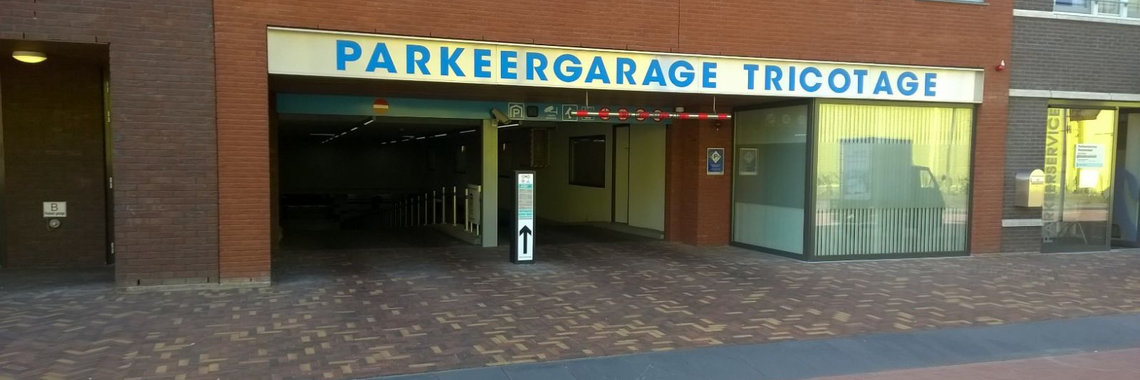 Parkeergarage Tricotage gewoon open voor parkeerders