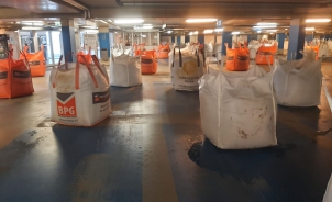 Wateroverlast zorgt voor extreme maatregelen in Parkeergarage Kazerneplein te Roermond